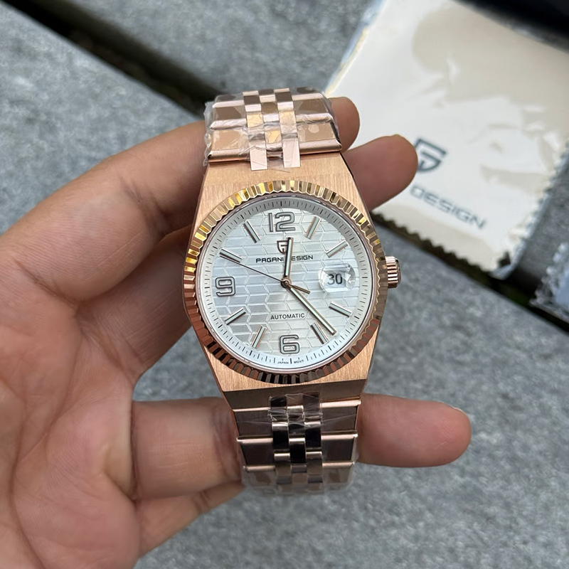 Pagani Design Land Dweller Silver Dial Men's Watch- PD-YS027